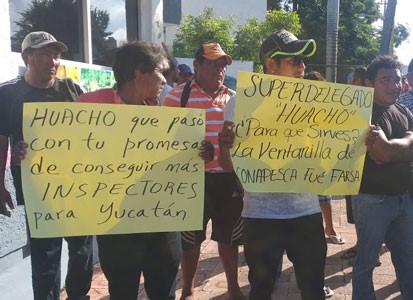 “Huacho” Díaz no puede solucionar el problema de la pesca furtiva