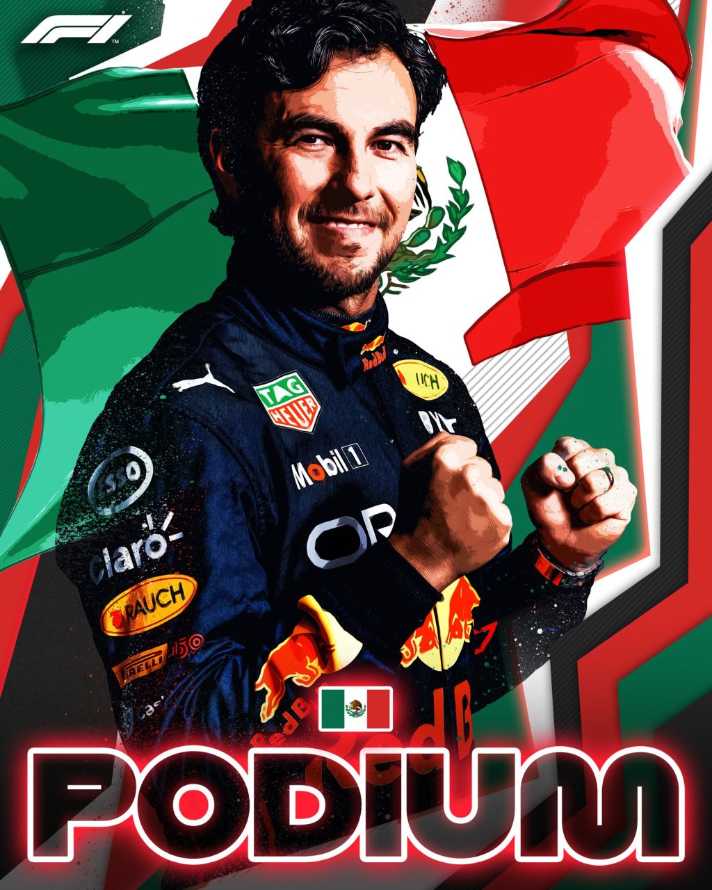 Max Verstappen gana el Gran Premio de México; “Checo” Pérez termina tercero  