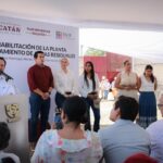 Rehabilitan sistema de agua potable en Muxupip tras más de 30 años