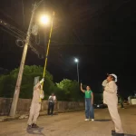 Ilumina Cecilia Patrón más y mejor el poniente de la ciudad con luminarias LED
